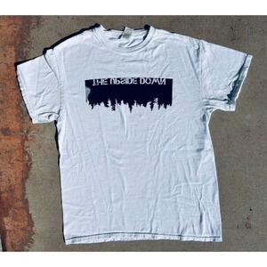 Upside Down Men's T Shirt The Hawkins Eleven Graphic Tee Size Medium